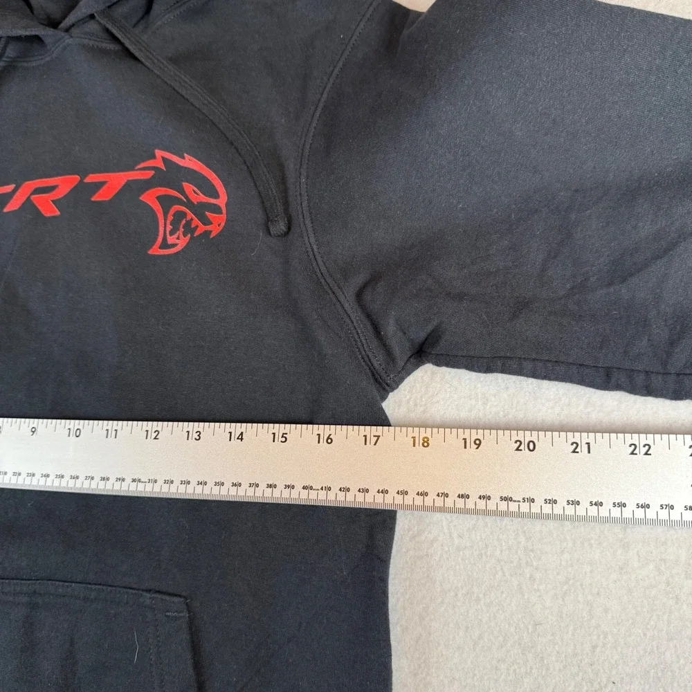 Dodge SRT Hellcat Graphic Hoodie Black Red Small